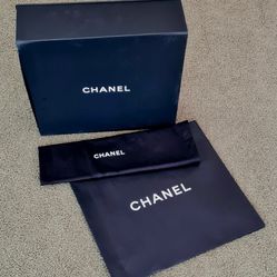 Authentic Chanel Box For Leather Bag 