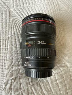 Canon 24-105mm lens f4.0 L IS USM