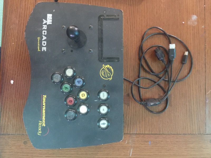 Used Pelican Universal Real Arcade Stick, Tournament Ready.