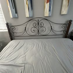 King Head Board & Box Spring