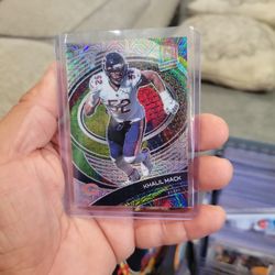 Khalil Mack Spectra Meta Prizm Number Card 23/25 Football Card