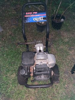 Non-running pressure washer for parts