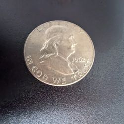 1962 Benjamin Franklin Halfdollar