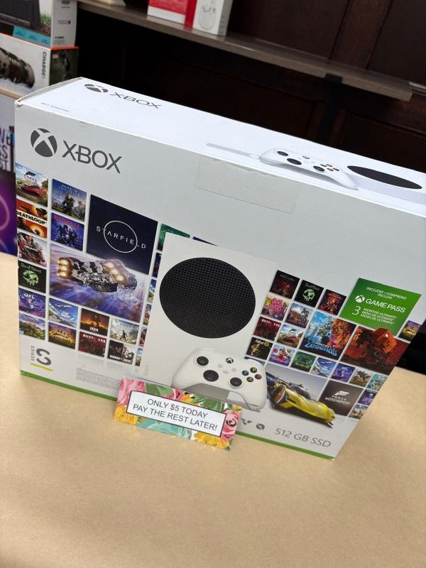 Xbox Series S Game Console New - Pay $1 today and pay the rest later -