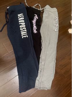 Women’s Aeropostale Logo Fit & Flare Sweatpants