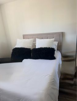 Bed and mattress