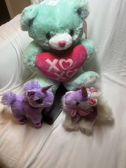 Dan Dee brand plush toys collectors choice.$22 by all.