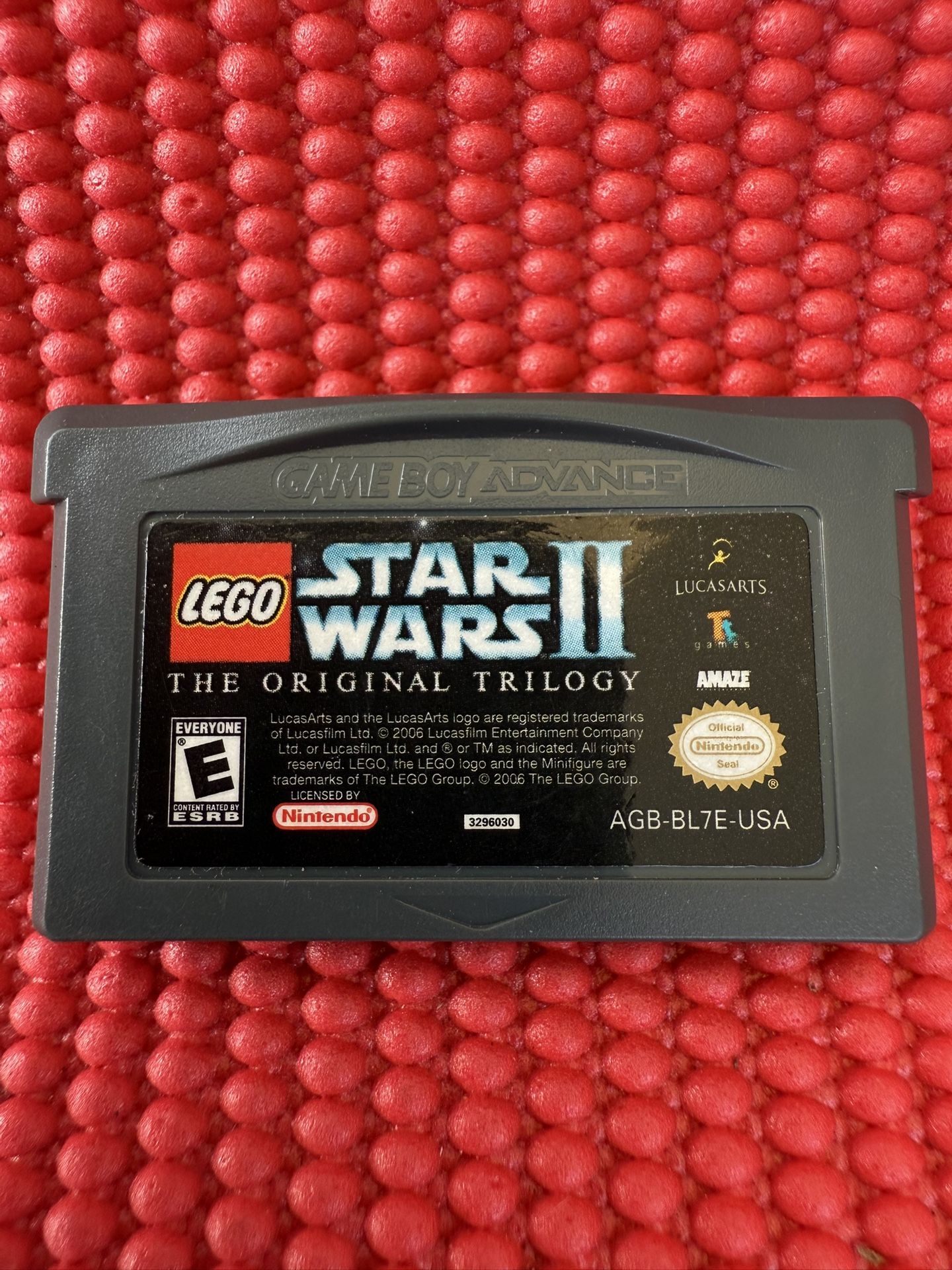 Lego Star Wars 2 The Original Trilogy Gameboy Advance