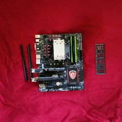 Motherboard/ CPU,Cooler/ RAM/ GPU/ WIFI Card