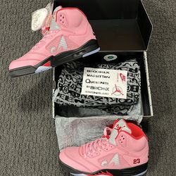 Air Jordan  Pink 'Awake' 5s Size 11 Men