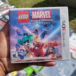 Nintendo 3ds Lego Marvel Superheroes Game Cib