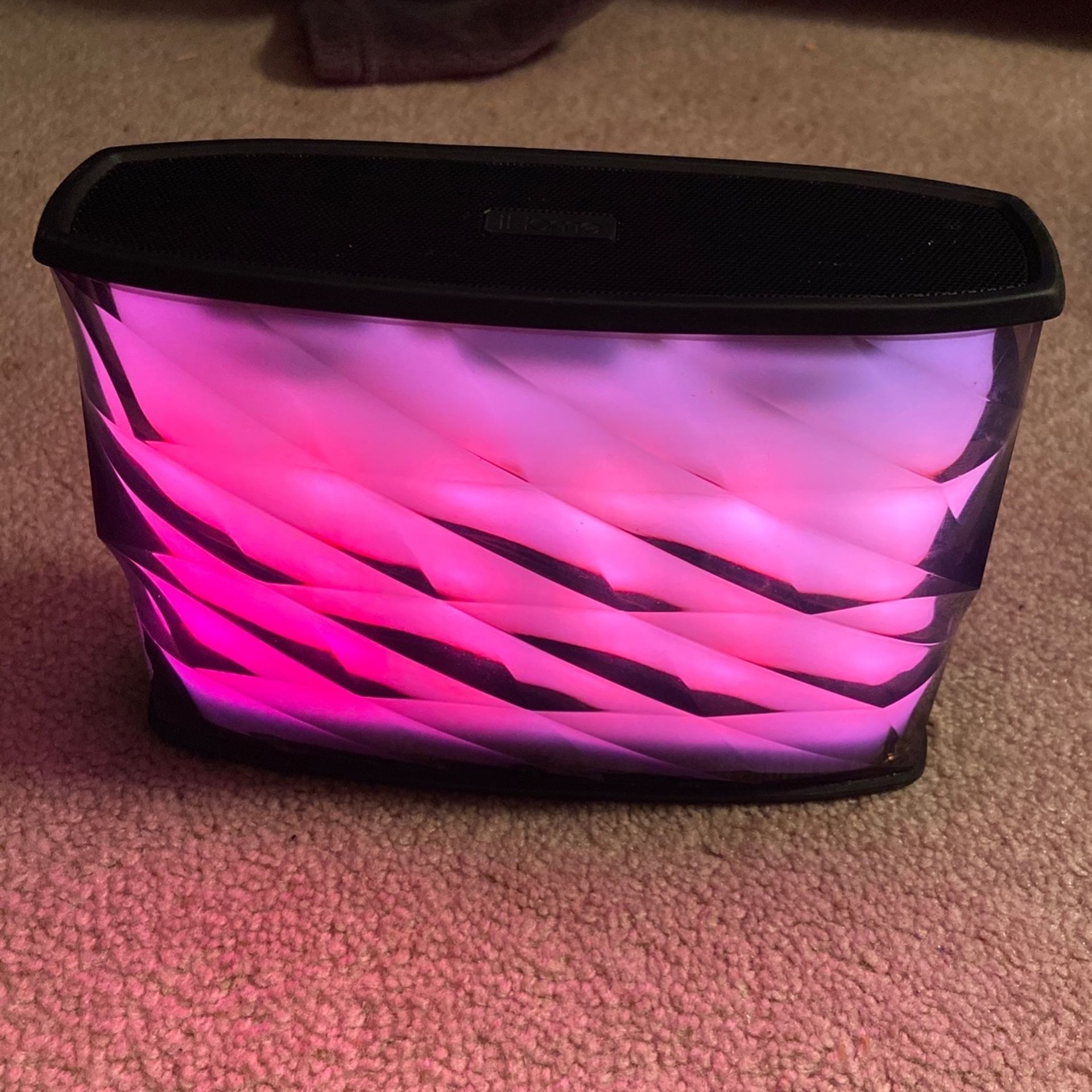 iHome iBT84 Light Up Bluetooth Speaker