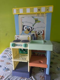 Bluey Kids Play Kitchen Toy Set