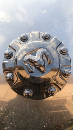 Dodge Ram black Wheel Center Cap