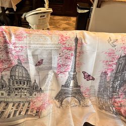 French Paris Backdrop Banner