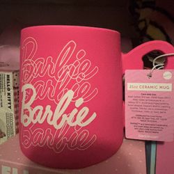 21 Oz Hot Pink Barbie Mug