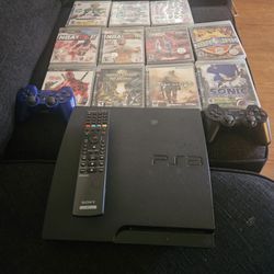 PS3 Slim and Games
