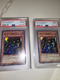 Gate Guardian Retro pack PSA 10 Yugioh cards Population 2 In The World 