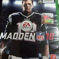 Madden NFL 18 Xbox Series And Xbox One Game With SAME DAY SHIPPING THROUGH OFFERUP 