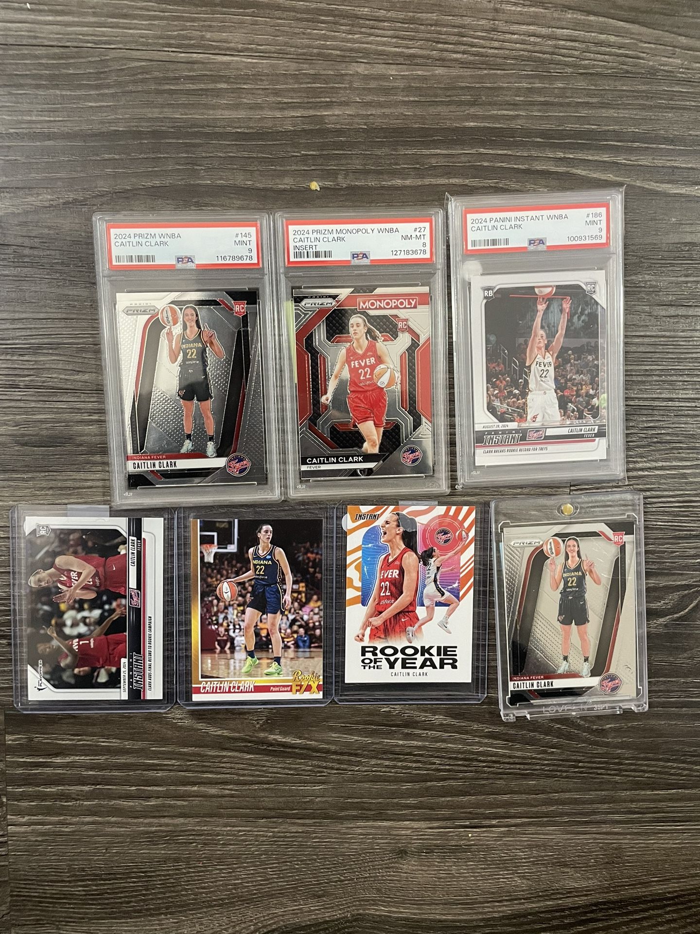 Caitlyn Clark Indiana Fever PSA Graded & Cards