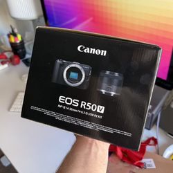 Canon R50V (4k Video) w/ lens Kit
