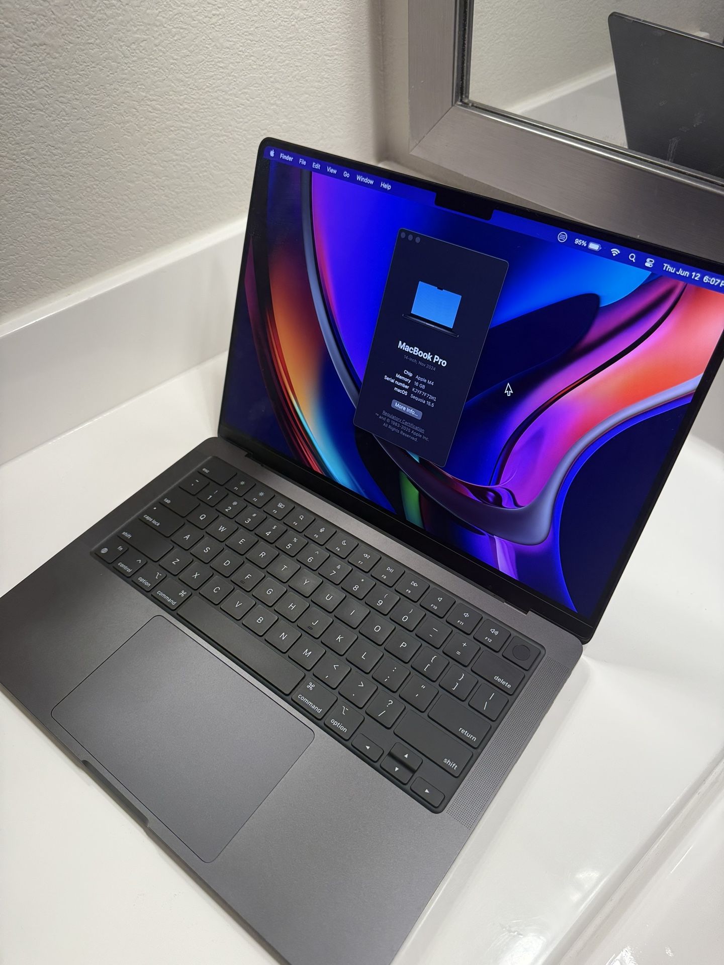 MacBook Pro M4 Pro Chip ( 2024 Model )