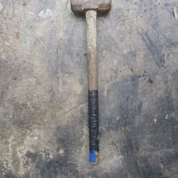 6 Lb Sledge Hammer With 25" Wooden Handle
