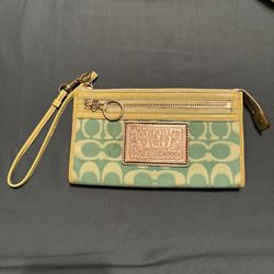 Coach Poppy Wallet Wristlet