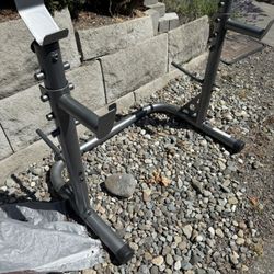 Weights Bench Squat Rack