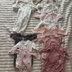 Newborn Girl Clothes Lot