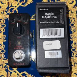 Mooer - Rage Machine ( Metal Distortion ) W/ Original Box and Manual