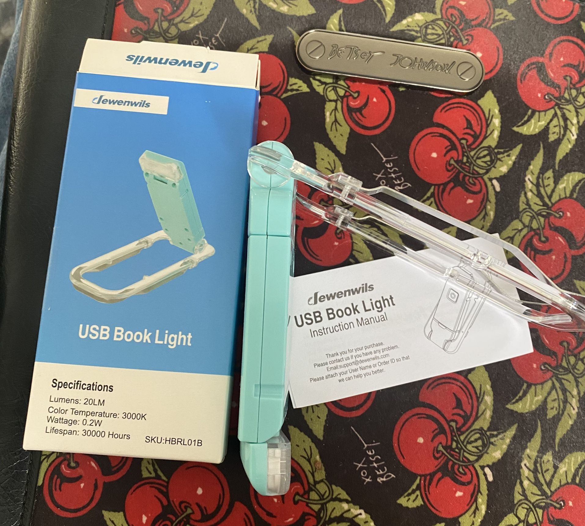 Dewenwils USB Book Light