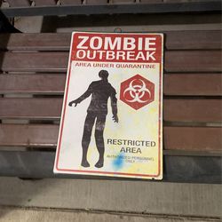 Metal Zombies sign