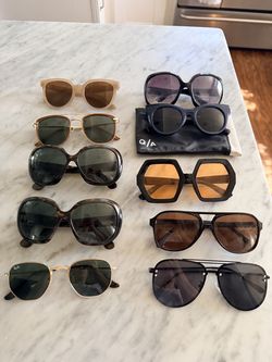 Sunglasses sold as a group! Great name brands