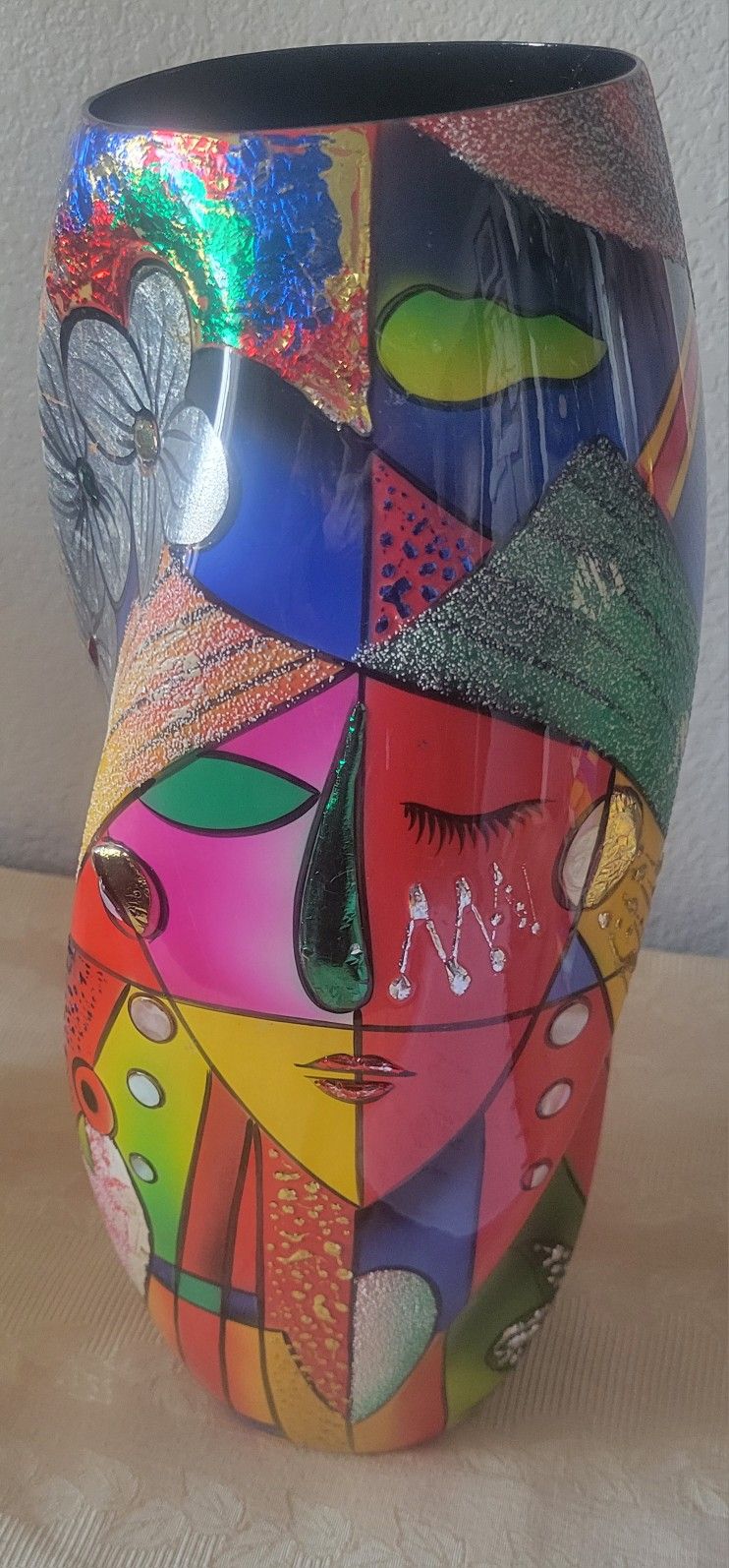 Acrylic Lacquer Art Vases