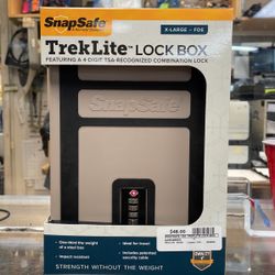 Snap Safe Trek lite  Lock Box XL