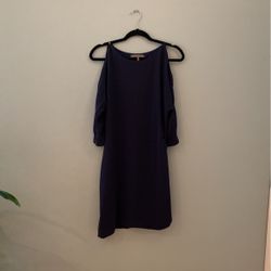Designer Navy party/cocktail dress - Halston heritage
