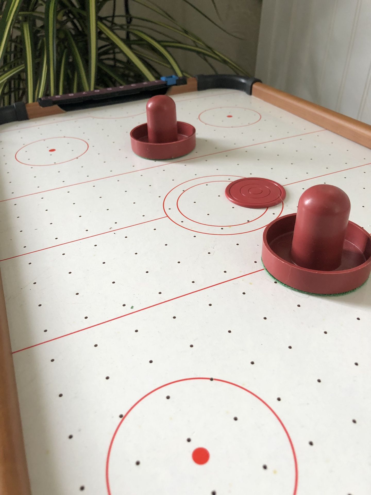 Table top air hockey