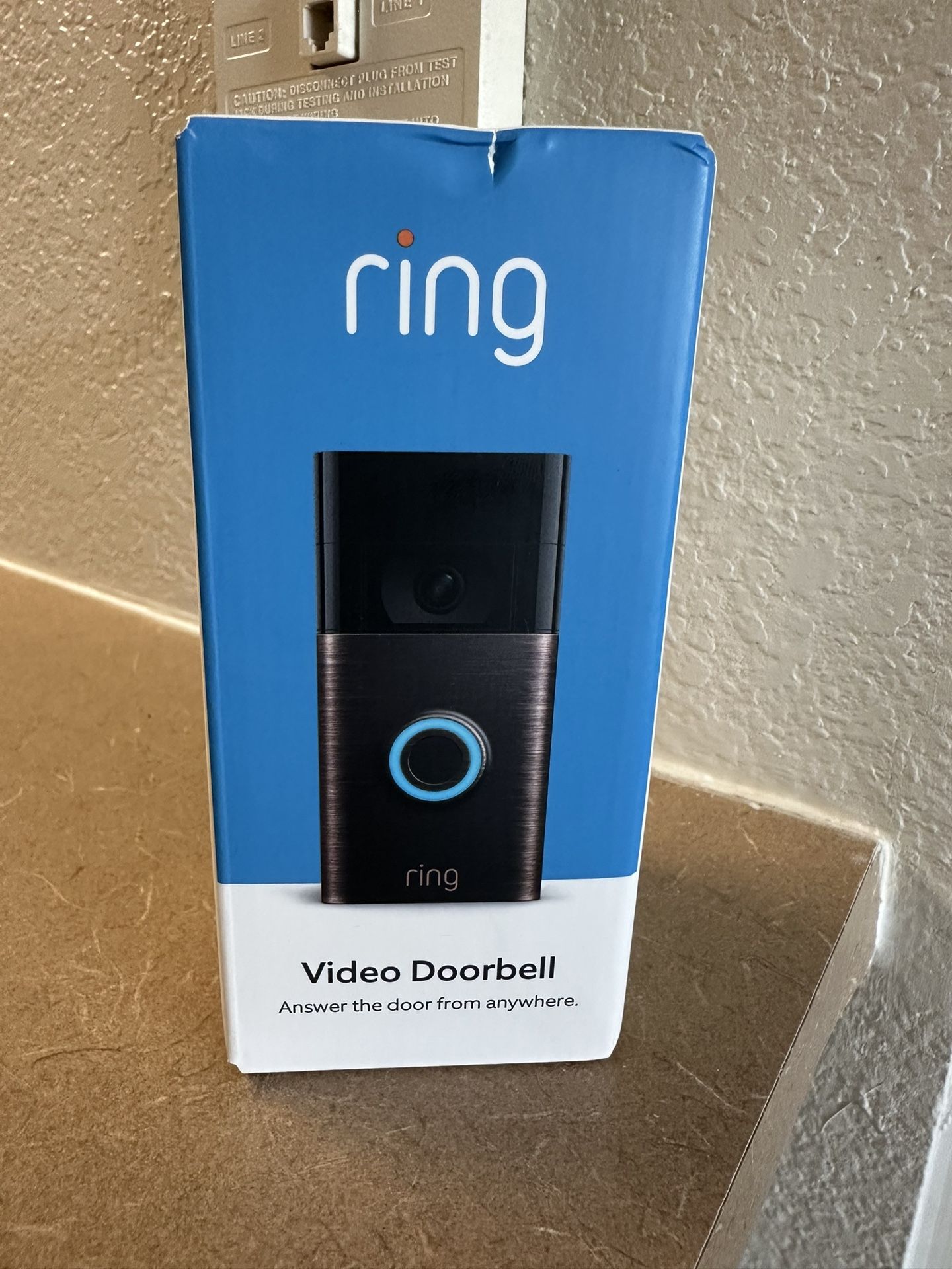 Brand New Sealed Ring Doorbell 1080p HD Video