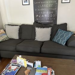 FREE  Sofa With Seat Area Spring Issues. 