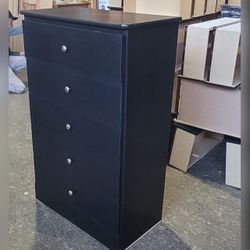Five drawers dresser with rails / 5 drawers dresser with rails