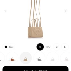 Small Cream Telfar Bag