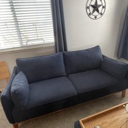 Blue Sofa 