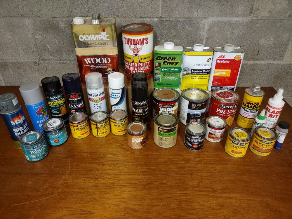 Assorted Craft/Woodworking Products