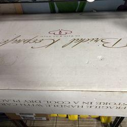 Hermoso Vestido De Diseñador De Novia  Blanco Oleg Casini Algo Asi