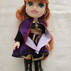 Disney Small Anna Doll Like New 7 Inch
