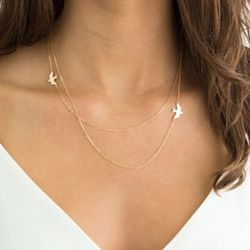 Birds Necklaces multilayer For Women