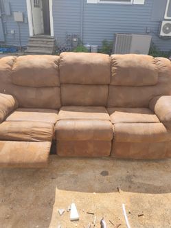 Swade couch and recliner