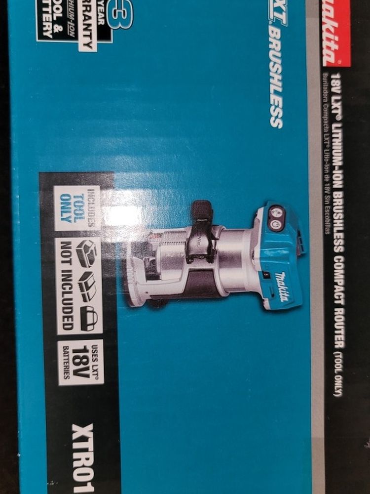 Makita 18v LXT Brushless Compact Router