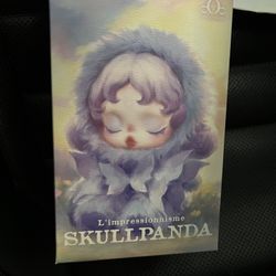 SKULLPANDA L'impressionnisme Series Plush Doll Keychain